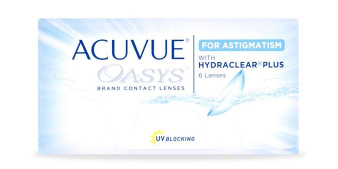 АКЦИЯ! Acuvue Oasys for Astigmatism