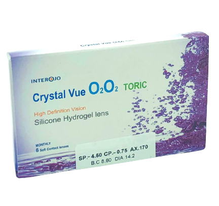 Crystal Vue O2O2 toric